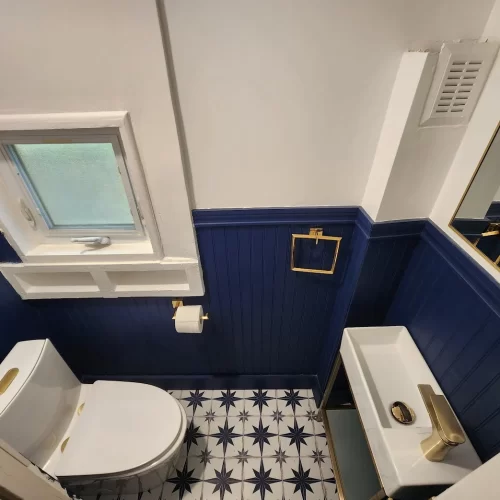 powder room - after